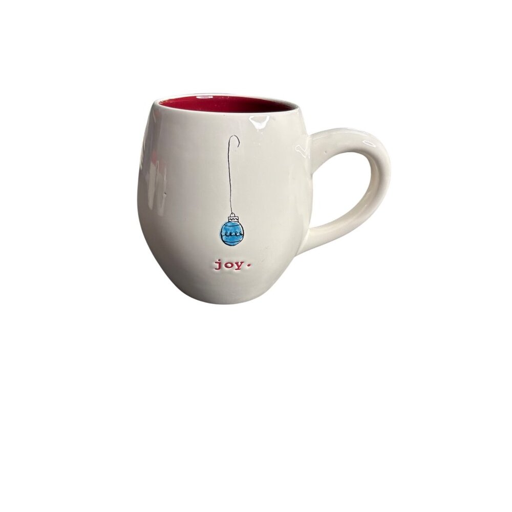 Rae Dunn Artisan Collection by Magenta "Joy" 16 Oz. Ceramic Mug